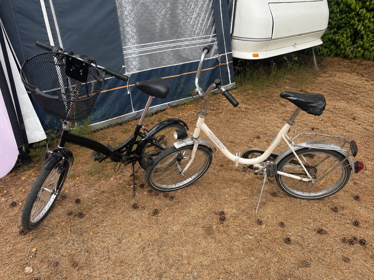 2 campingfietsen, Enlèvement, Comme neuf