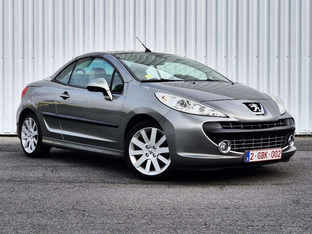 Peugeot 207cc (CABRIO) 1.6i Zeer nette staat., Cuir, Argent ou Gris, Achat, Capteur de lumière