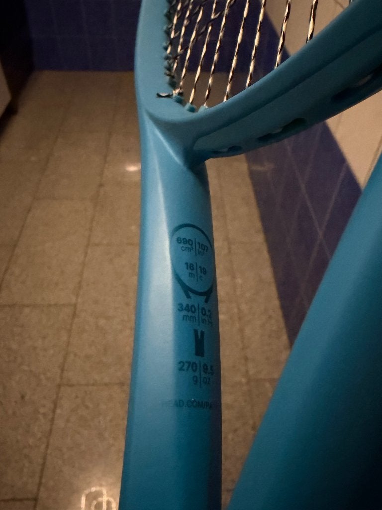 Raquette tennis head, Sport en Fitness, Tennis, Ophalen, Zo goed als nieuw, Head, Racket