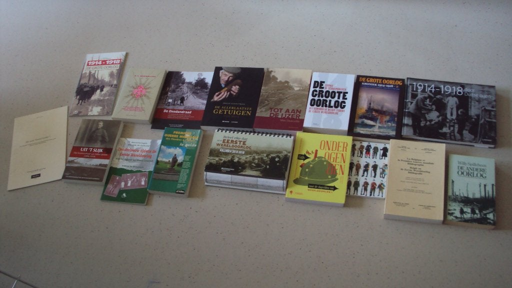 oorlog lot boeken WW1, Boeken, Ophalen of Verzenden