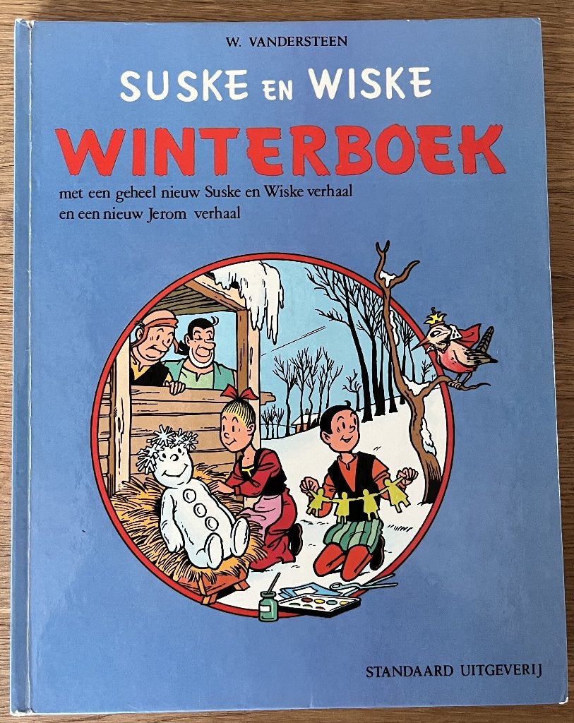Suske en Wiske - Winterboek -1-1e dr HC (1973) Strip, Boeken, Meerdere stripboeken, Ophalen of Verzenden, Zo goed als nieuw