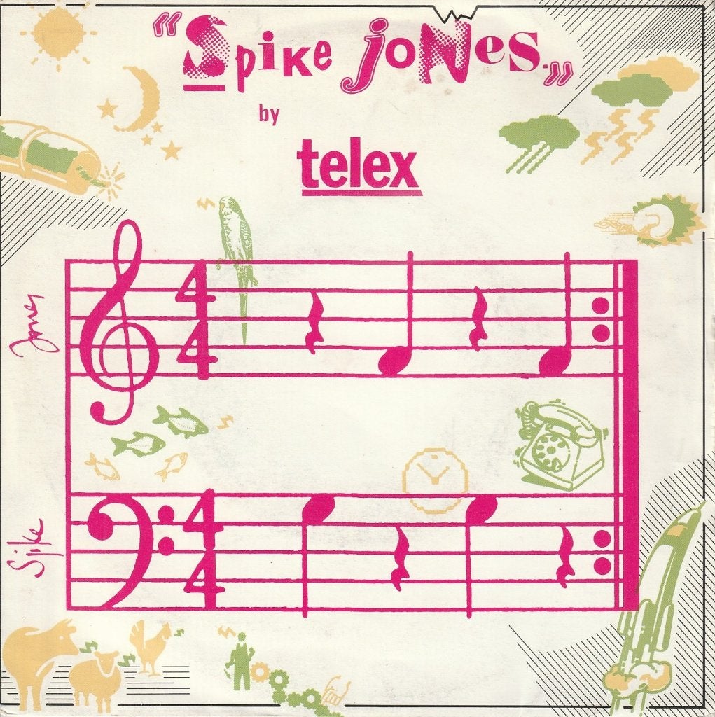 Telex - Spike Jones - Belpop, 7 inch, Pochette photo, Utilisé, Pop