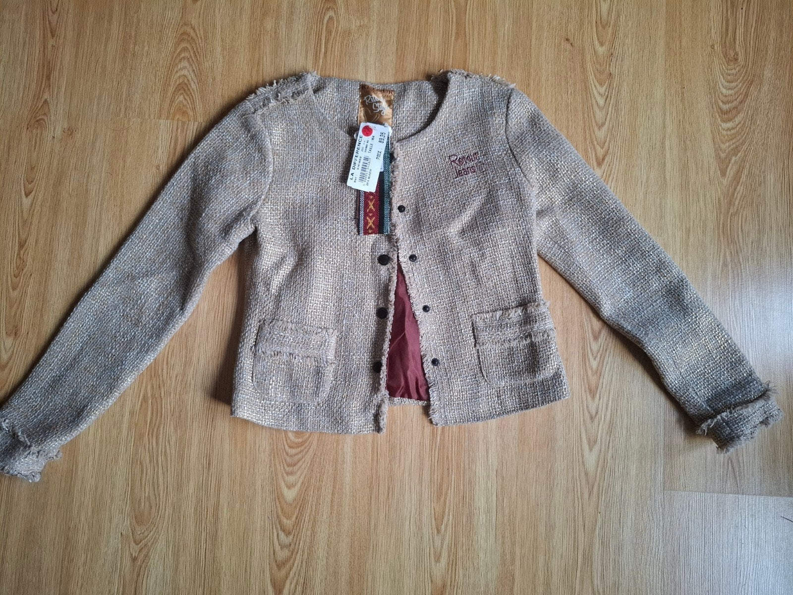Veste Neuve " Retour Denim de Luxe". Taille :164, Enfants & Bébés, Vêtements enfant | Taille 122, Enlèvement