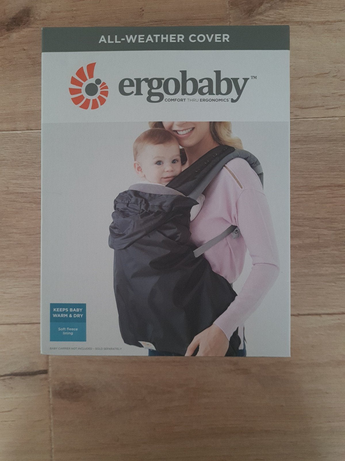 Ergobaby All-Weather Cover – Zo goed als nieuw, Enfants & Bébés, Autres marques, Porte-bébé, Enlèvement ou Envoi, Comme neuf