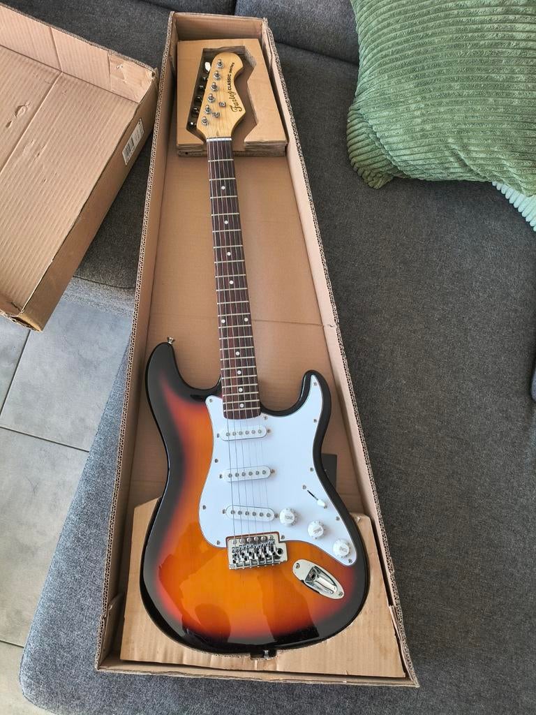 Elektrische gitaar starters set, Muziek en Instrumenten, Snaarinstrumenten | Gitaren | Elektrisch, Ophalen