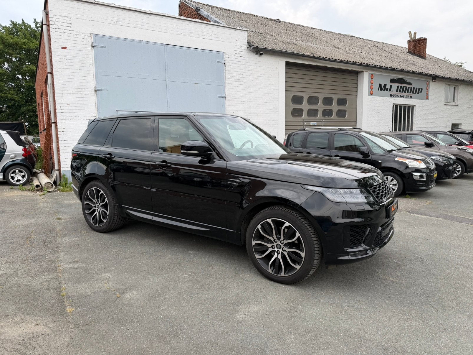 Land Rover Range Rover Sport 3.0 TD6 D250 HSE Dynamic, Auto's, Automaat, Euro 6, Zwart, Bedrijf