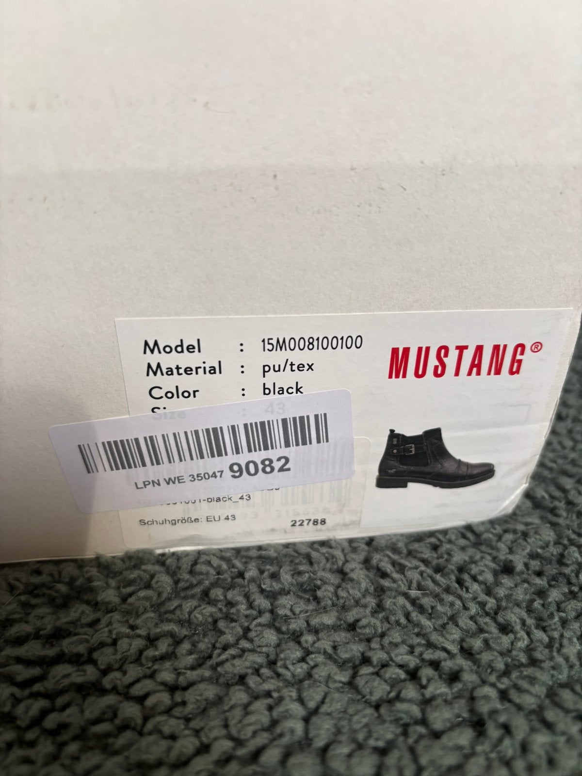Mustang heren nieuw., Ophalen of Verzenden, Nieuw