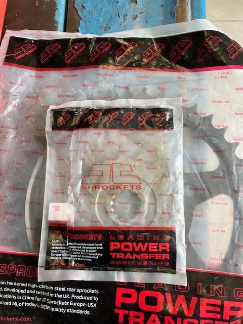 kawasaki 1000sx tandwielset, Ophalen of Verzenden, Nieuw