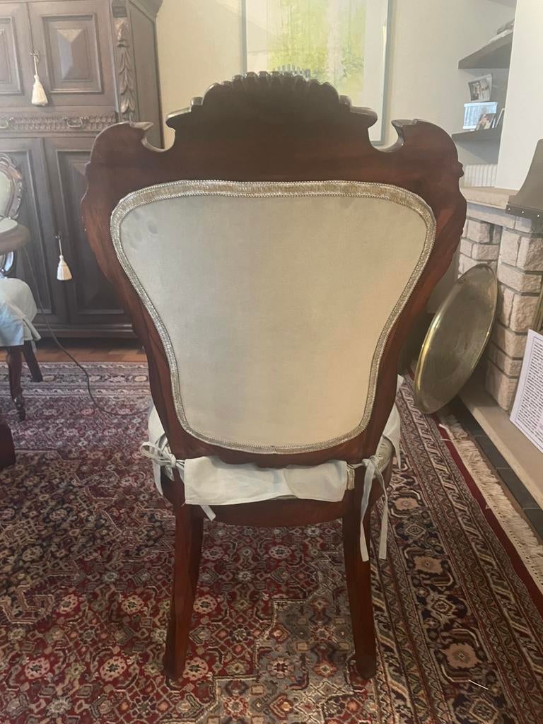 6 antieke stoelen, Enlèvement
