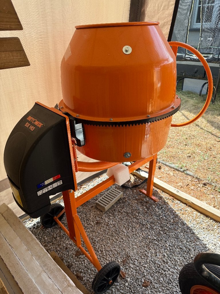 Bétonnière Altrad BX163 - électrique - 160 litres - 700 W, Bricolage & Construction, Enlèvement, Neuf