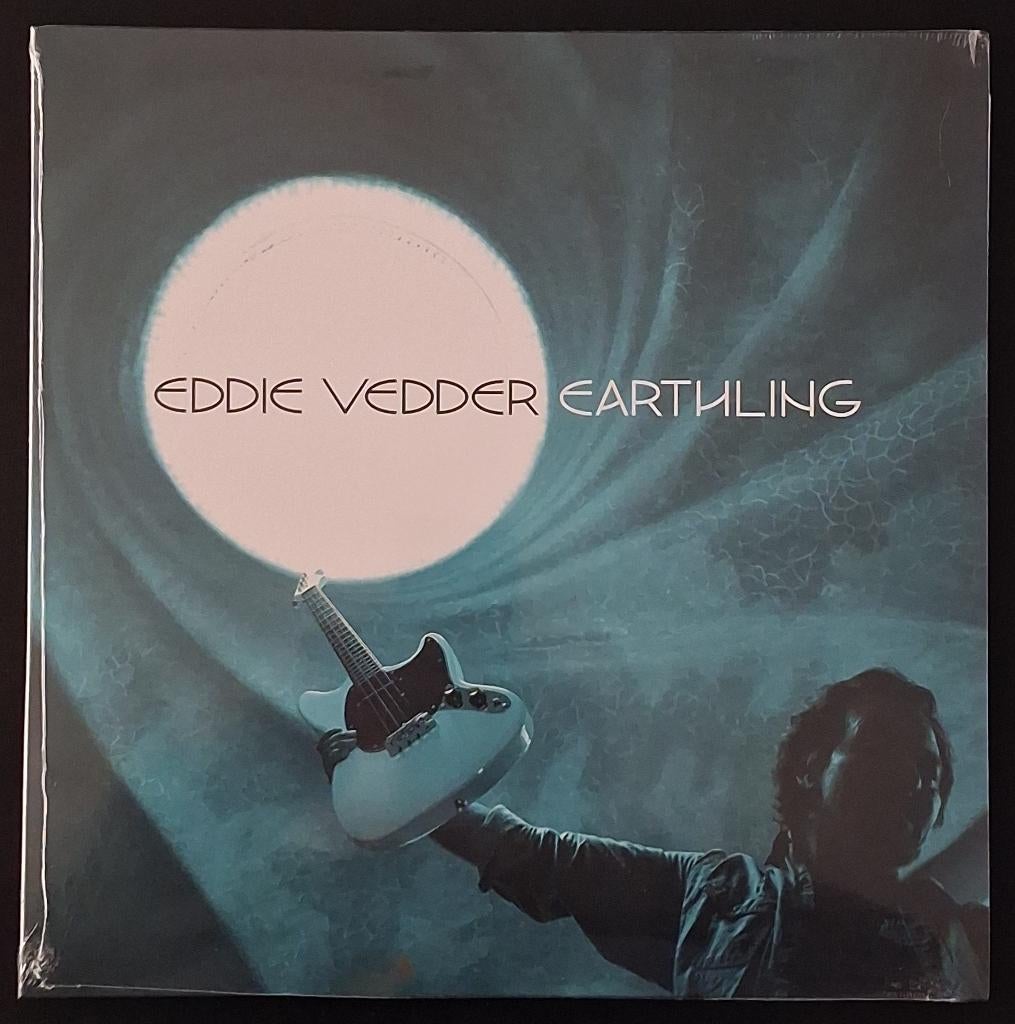 LP Eddie Vedder ‎- Earthling (Blue/Black Translucent Marble), Enlèvement ou Envoi, Neuf, dans son emballage, 12 pouces