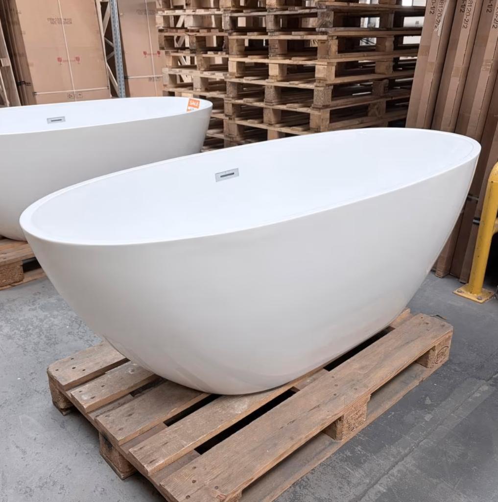 170cm Vrijstaand Ligbad – Luxe Design Bad 170/78/60 nr280, Enlèvement, Neuf, Blanc