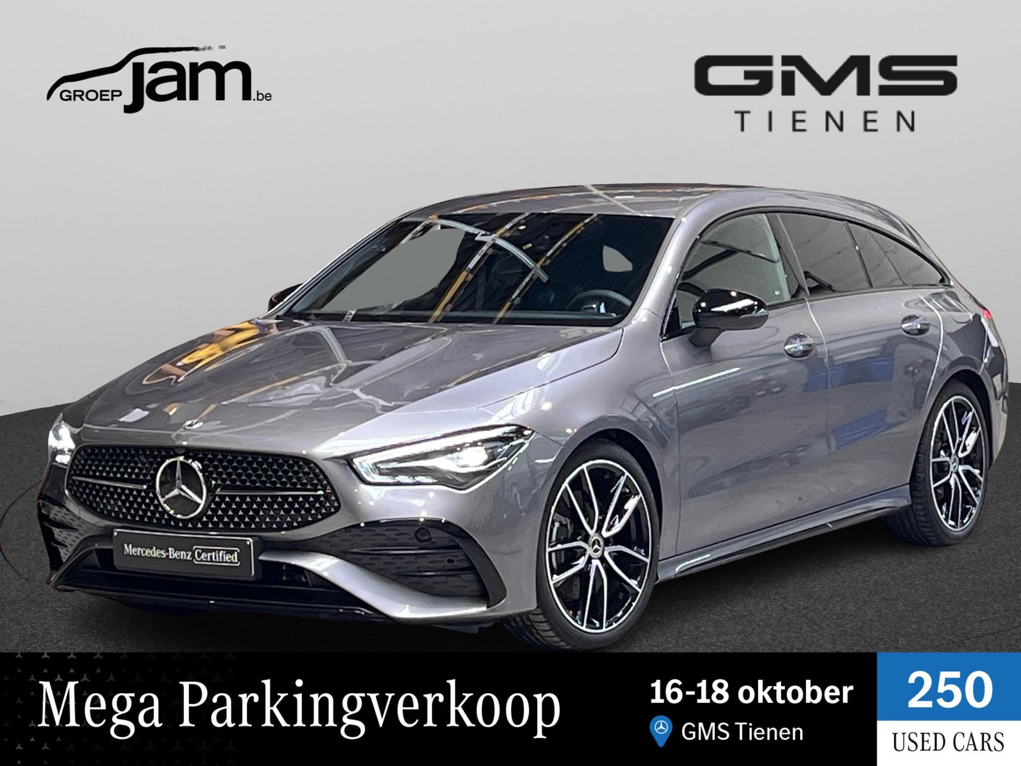 Mercedes-Benz CLA-klasse Shooting Brake 200 AMG Line, Auto's, CLA, Stof, Gebruikt, 4 cilinders