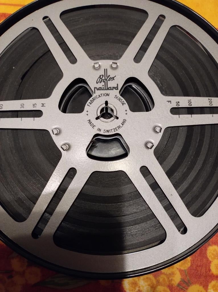 Bolex filmspoel 9″ voor 120m/400ft 16mm film, Ophalen of Verzenden, 16mm film