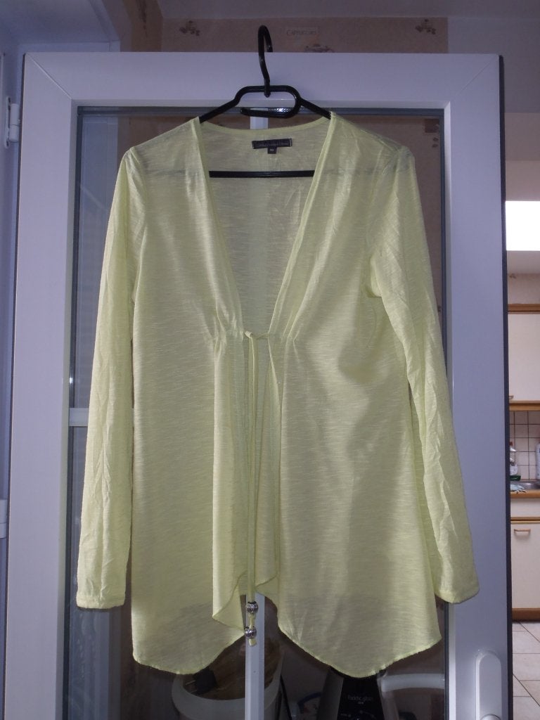 gilet jaune clair taille 40, Enlèvement ou Envoi, Comme neuf, Taille 38/40 (M), Jaune