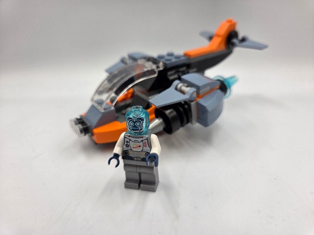 Lego Creator 31111 Cyber Drone, Lego, Ophalen of Verzenden, Zo goed als nieuw, Compleet