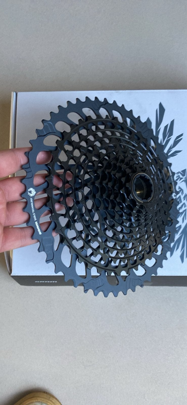 SRAM X01 cassette + voorblad, Fietsen en Brommers, Ophalen, Zo goed als nieuw