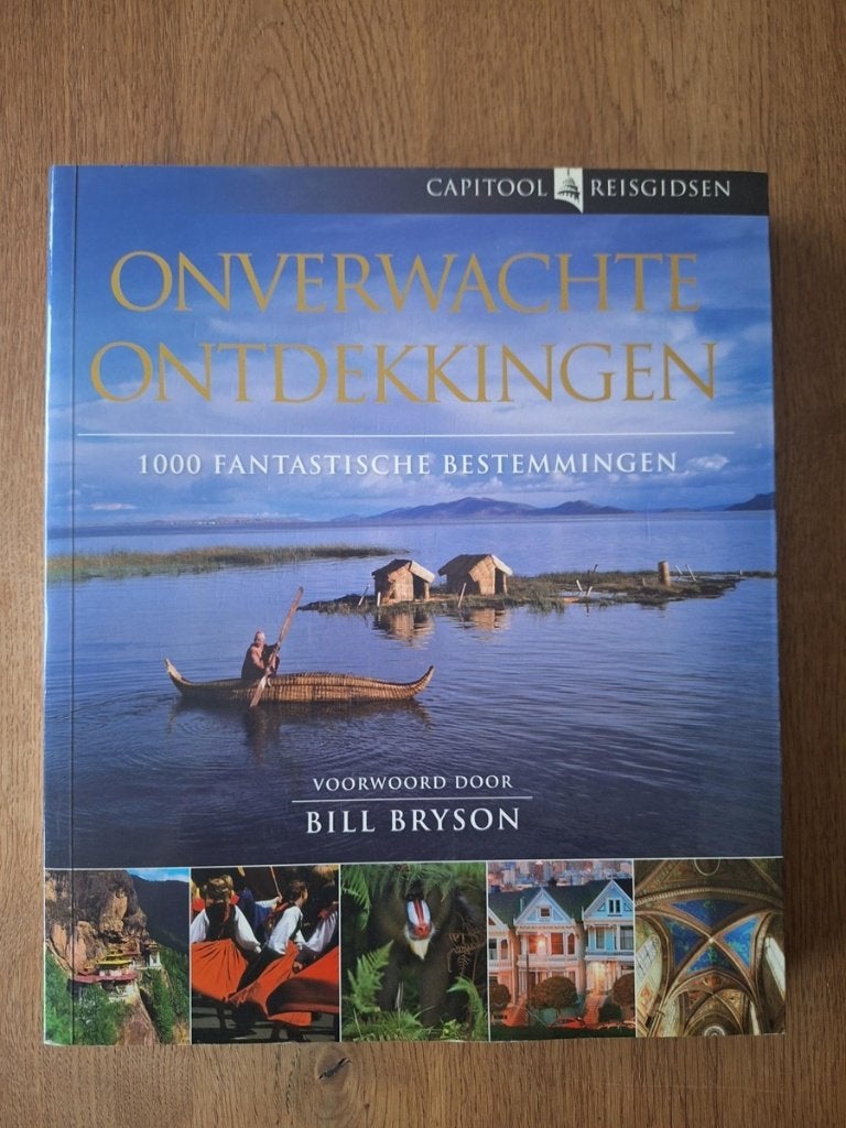 Reisboek ‘onverwachte ontdekkingen’, Boeken, Gelezen, Capitool, Ophalen of Verzenden, Reisgids of -boek