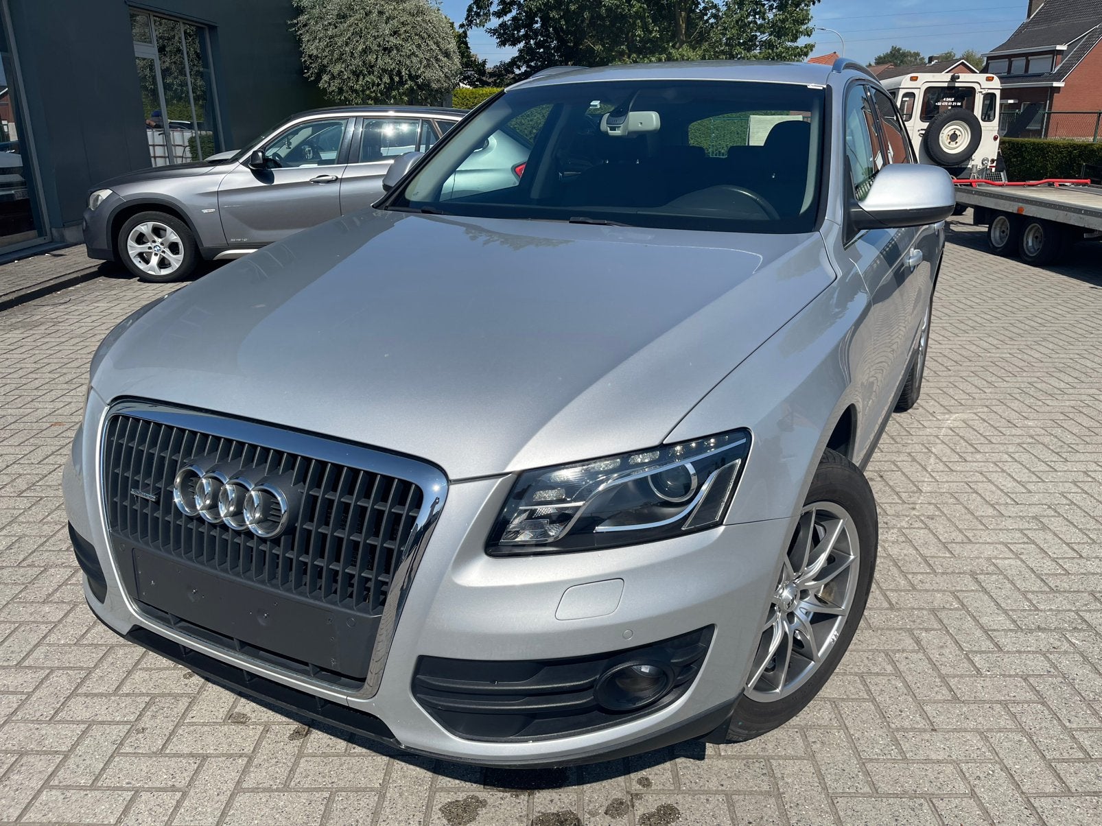 Q5 2.0 TFSi Quattro AUTOMAAT/Navi/Airco!!!!!!, Auto's, Audi, Automaat, Euro 5, Stof, 4 cilinders