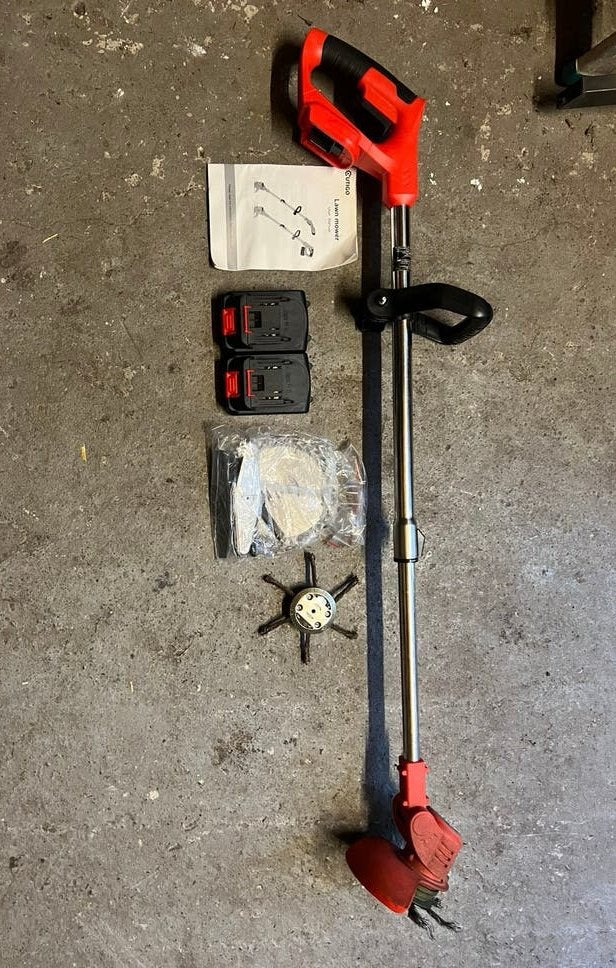 Grastrimmer met batterij, Ophalen, Gebruikt, 10 tot 30 cm, Accu
