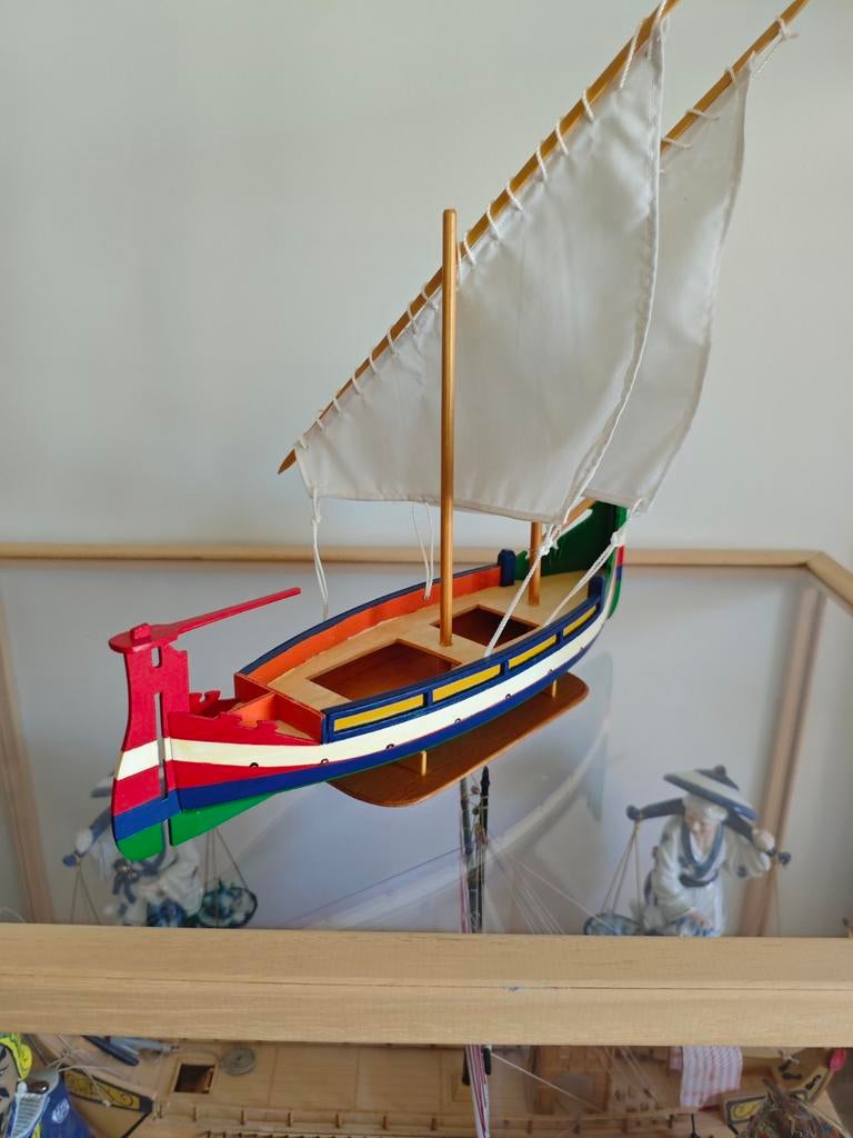 Modelbouw boot, Ophalen