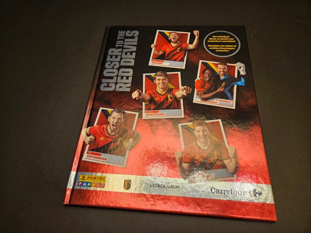 Panini Rode Duivels 2022 boek in uitstekende staat!, Ophalen of Verzenden, Zo goed als nieuw, Boek of Tijdschrift