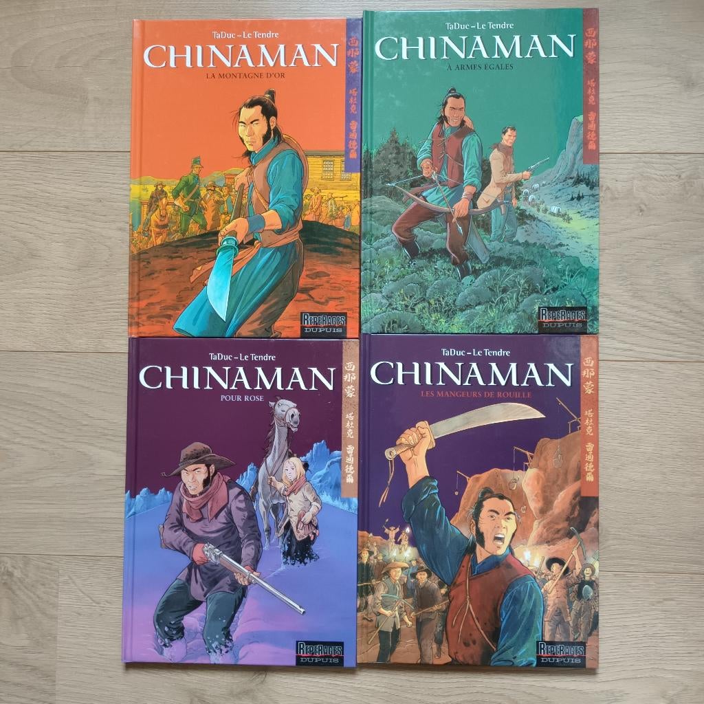 BD Chinaman les 2 premiers albums, Meerdere stripboeken, Ophalen of Verzenden, Zo goed als nieuw, TaDuc Le Tendre