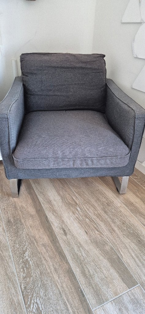 Zetel ikea, Ophalen, Gebruikt, Eenpersoons, Rechte bank