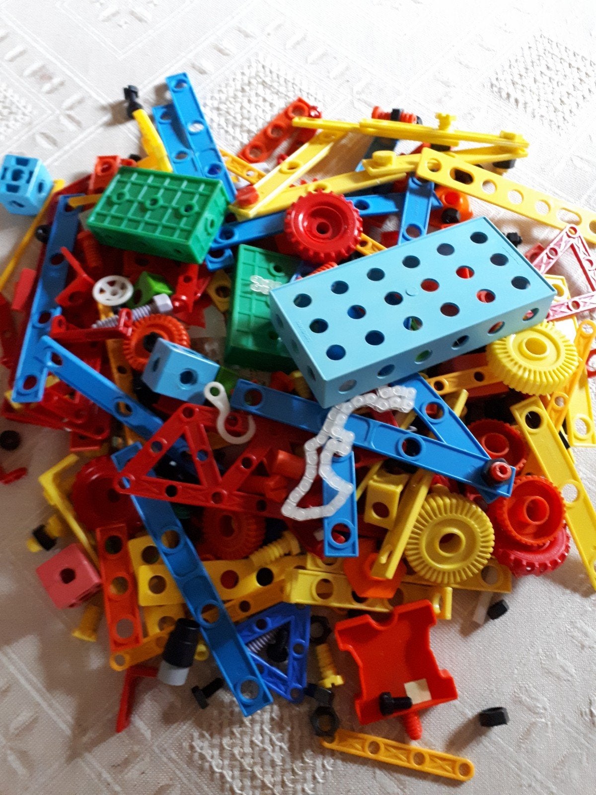 Stapel constructie materiaal, Ophalen of Verzenden