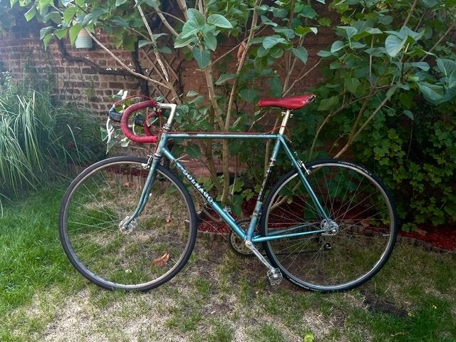 Retro koersfiets Colnago, Fietsen en Brommers, Fietsen | Racefietsen, Minder dan 10 versnellingen, Gebruikt, Staal, Velgrem