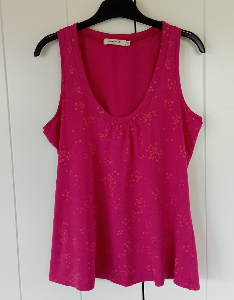 Top sans manches Sandwich fuchsia, Vêtements | Femmes, Sans manches, Enlèvement ou Envoi, Rose, Taille 36 (S)