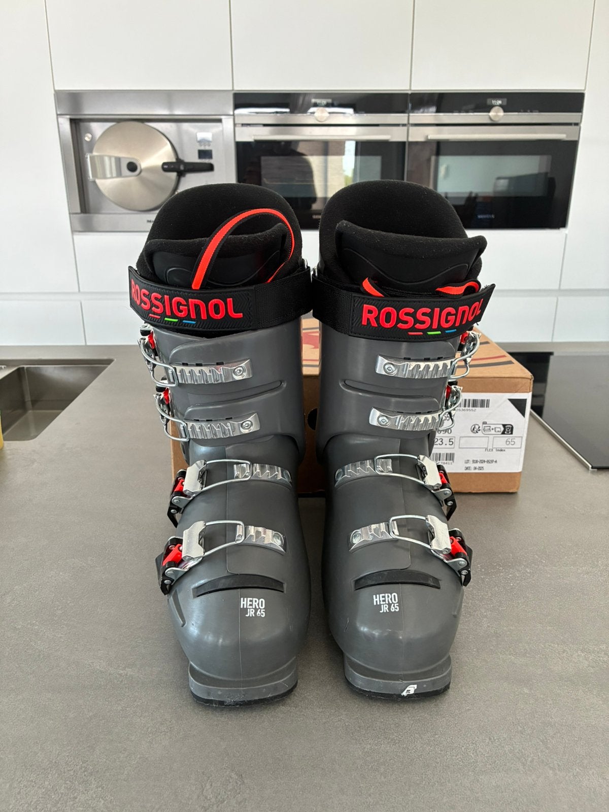 Rossignol hero jr 65 23,5 37/38, Sport en Fitness, Ophalen, Zo goed als nieuw, Rossignol