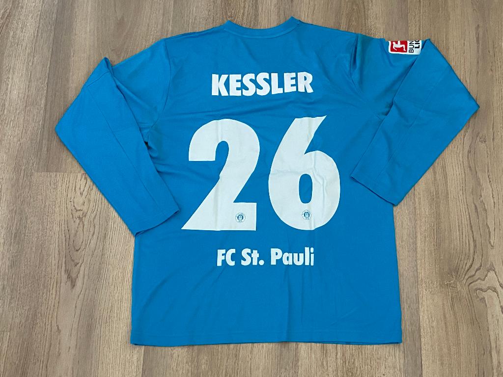 Chemise usée Thomas Kessler St. Pauli 2010-2011, Enlèvement ou Envoi, Utilisé, Maillot
