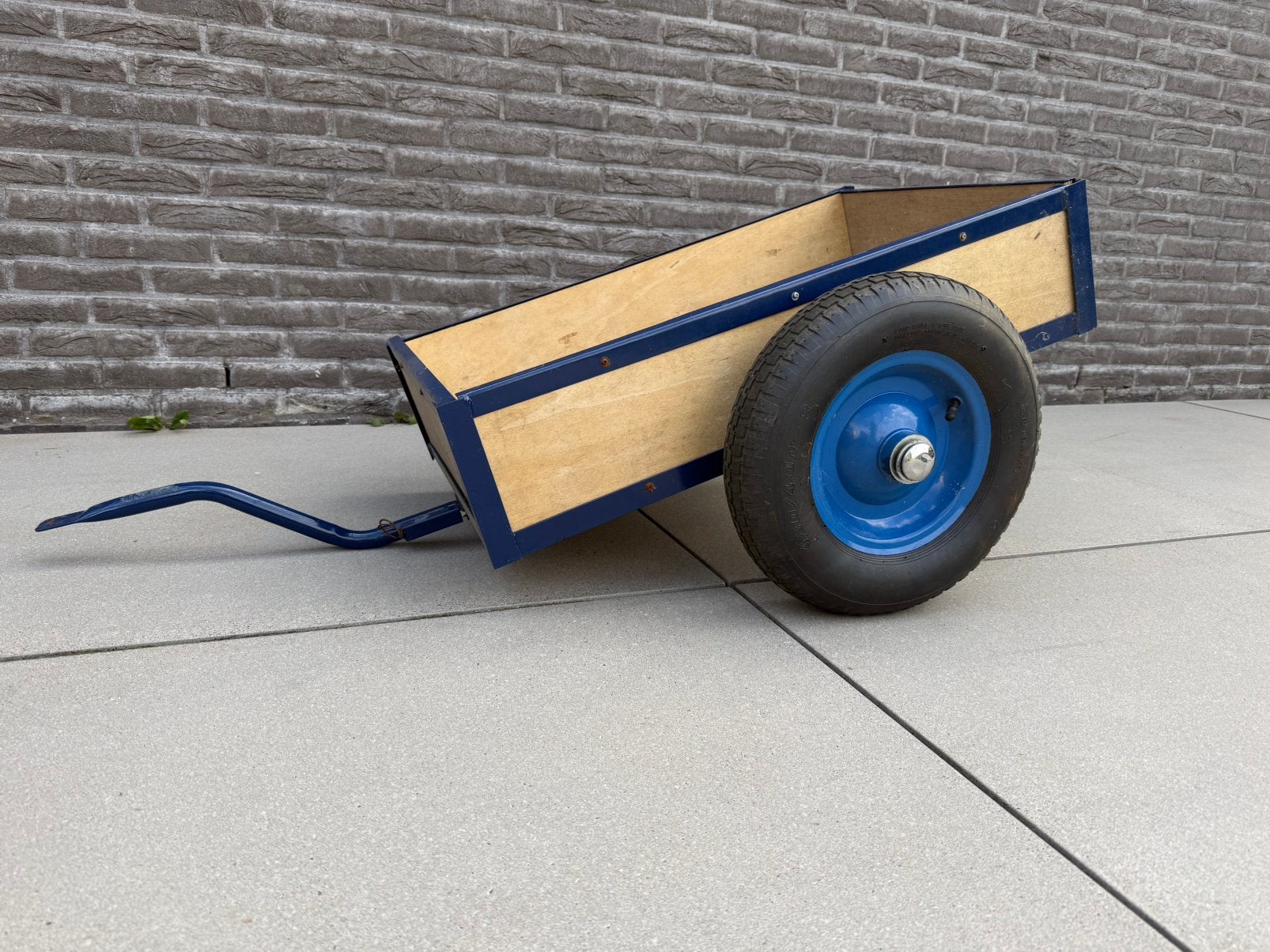 Kar voor achter go-cart, Ophalen, Gebruikt, Berg