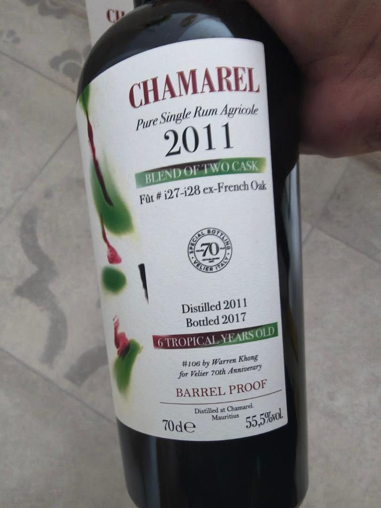 Chamarel Rum 2011, Ophalen