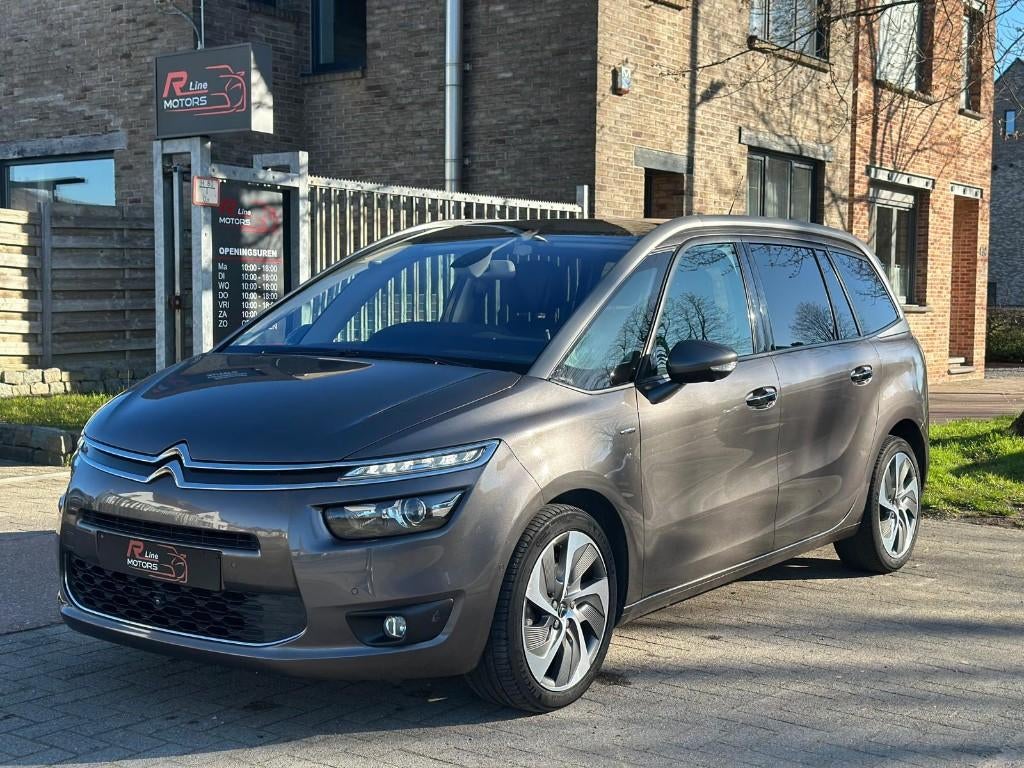 Citroen C4 Picasso - 2.0HDI - Exclusive - 7zit - Automaat, Auto's, Citroën, 4 deurs, Monovolume, 4 cilinders, Leder