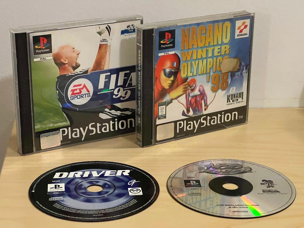 Lot de jeux Sony PlayStation PS1, Games en Spelcomputers, Gebruikt, Overige genres, 1 speler, Ophalen of Verzenden