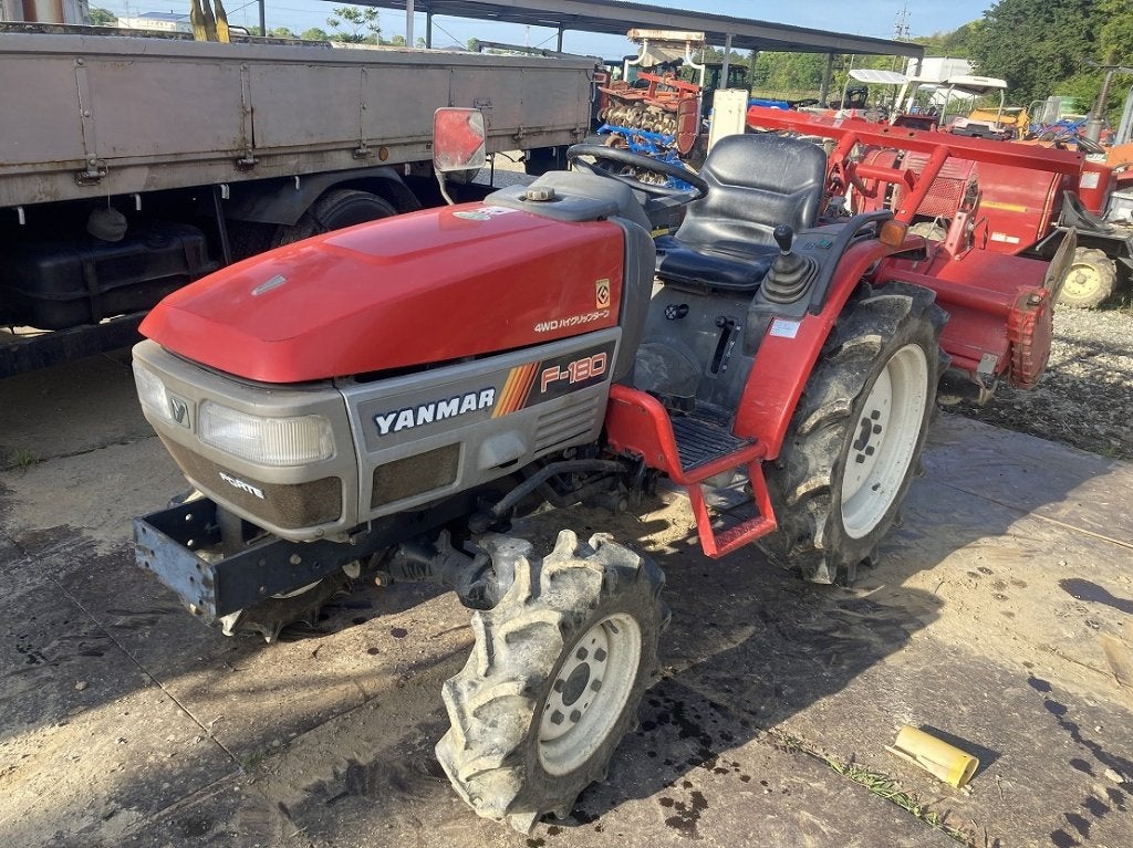 mini tracteur YANMAR F180 18hp, Enlèvement