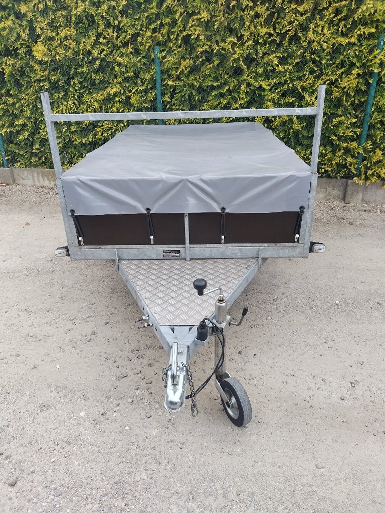 Remorque à essieu unique non freinée avec voile plate, Autos : Divers, Remorques, Enlèvement, Comme neuf