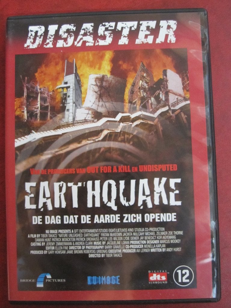 Earthquake (2004), Cd's en Dvd's, Engels, Vanaf 16 jaar, Nederlands, Actie