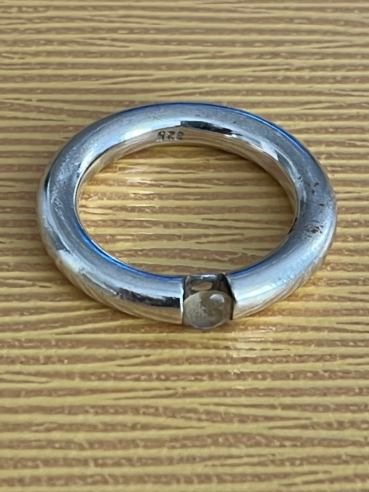 Zilveren ring 925, Ophalen of Verzenden, Zo goed als nieuw