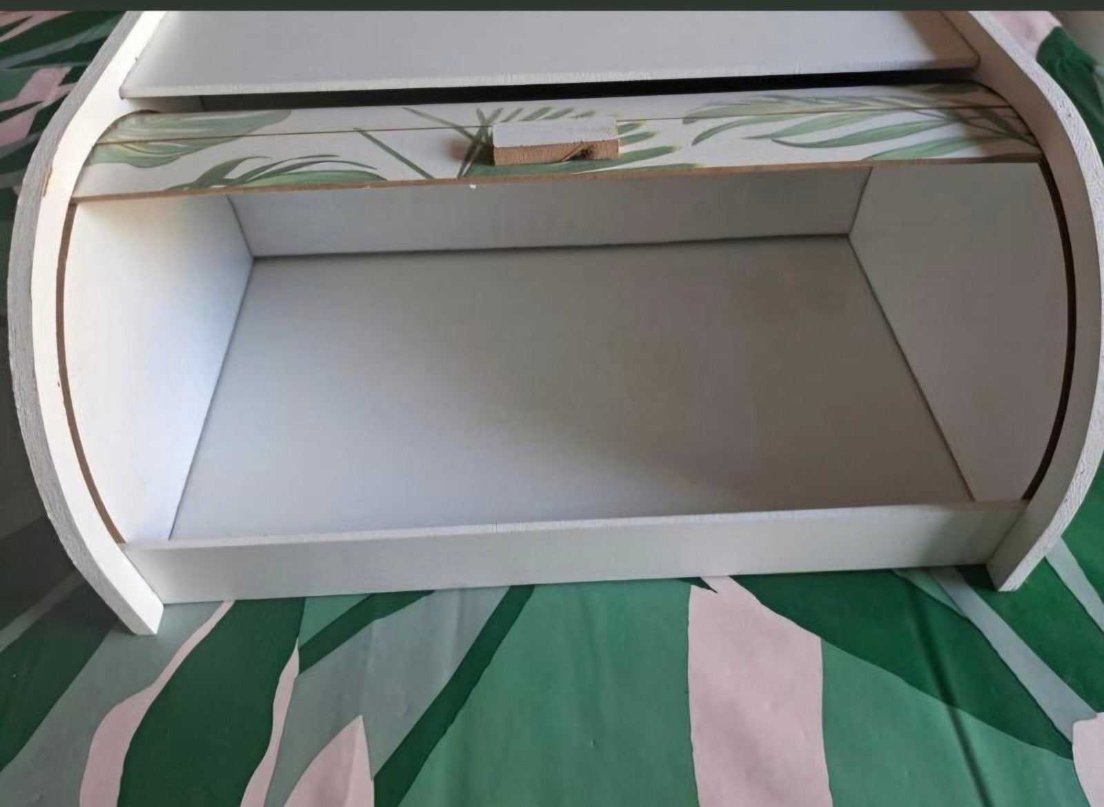 NIEUW Houten Broodtrommel, Ophalen, Hout, Nieuw, Meerkleurig