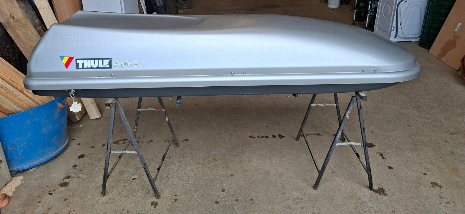 Coffre de toit Alpine 700 avec barres de toit et accessoires, Autos : Divers, Coffres de toit