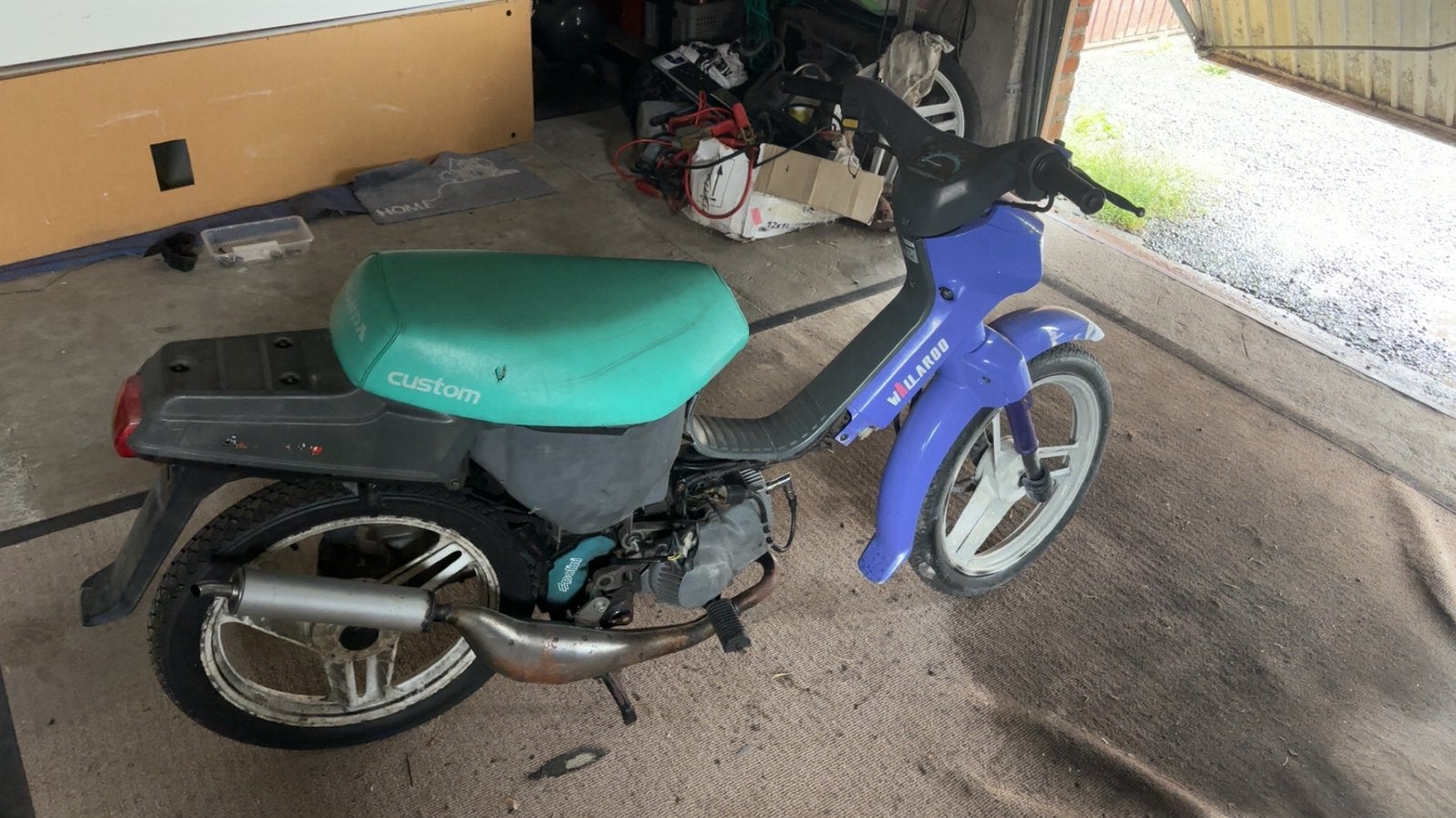 Wallaroo A-klasse Project, Fietsen en Brommers, Ophalen, Honda, Gebruikt, 50 cc