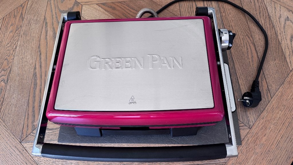 Greenpan, contact grill, Ophalen of Verzenden, Zo goed als nieuw