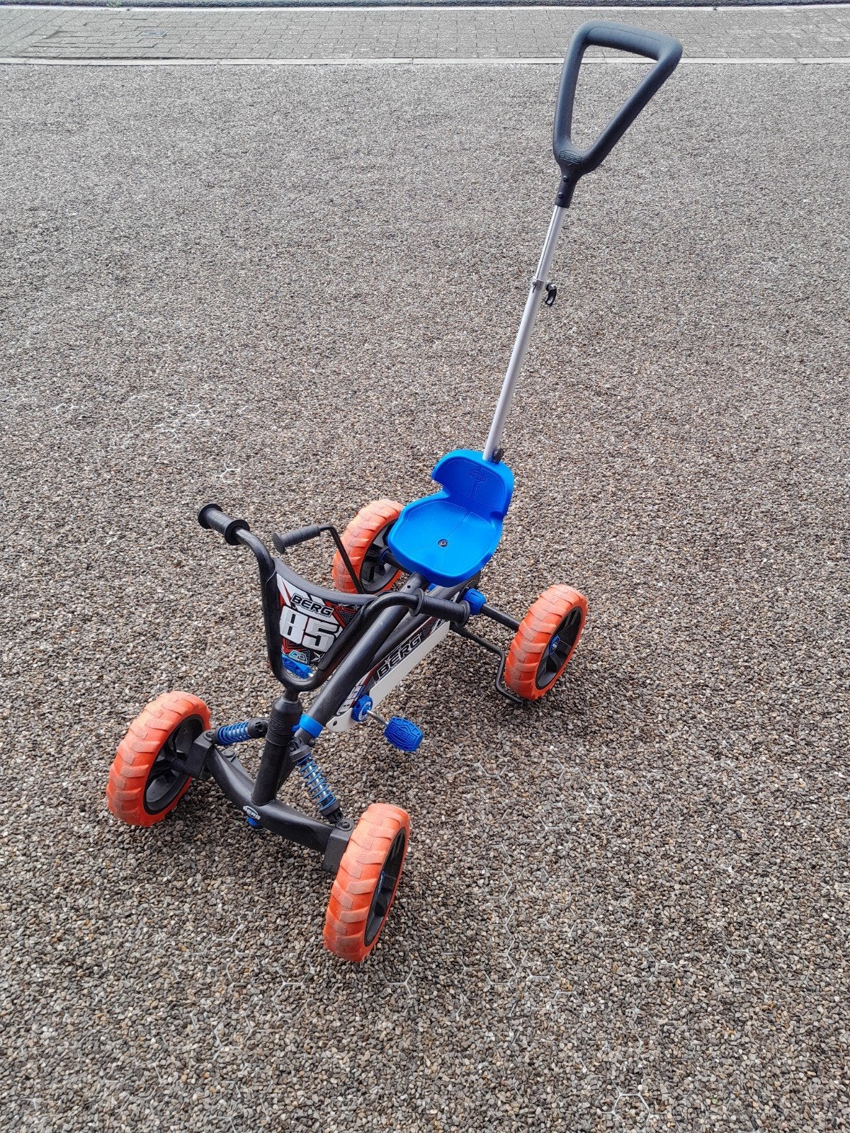 Berg go-cart, Ophalen, Zo goed als nieuw, Berg