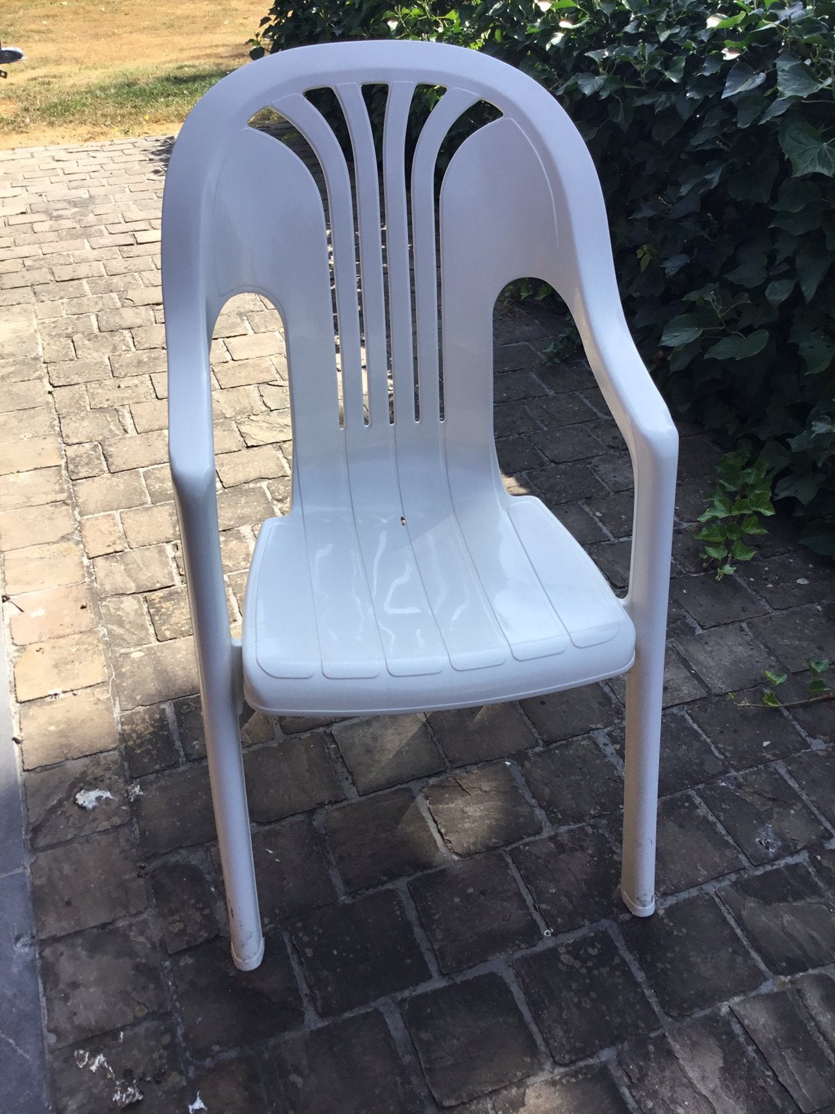 chaises de jardin empilables, Enlèvement, Comme neuf