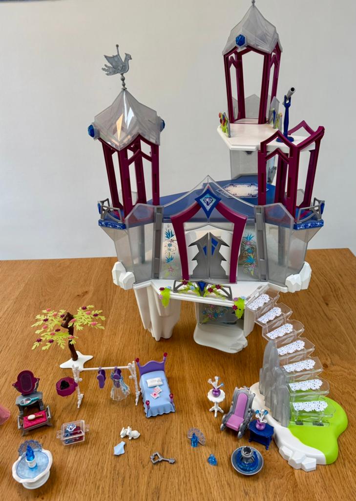 Playmobil 9469 - Kristallen paleis - volledig - zonder doos, Kinderen en Baby's, Speelgoed | Playmobil, Ophalen of Verzenden, Zo goed als nieuw