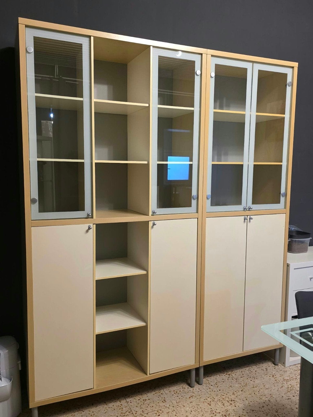 Meubles, 25 à 50 cm, Avec porte(s), Comme neuf, 100 à 150 cm