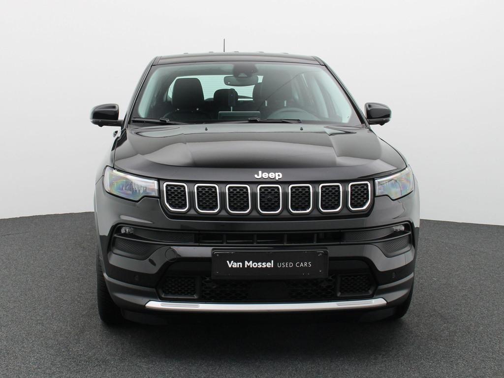 Jeep Compass 1.5 mHEV T4 130 DCT7 Altitude, Gebruikt, Zwart, 4 cilinders, Cruise Control